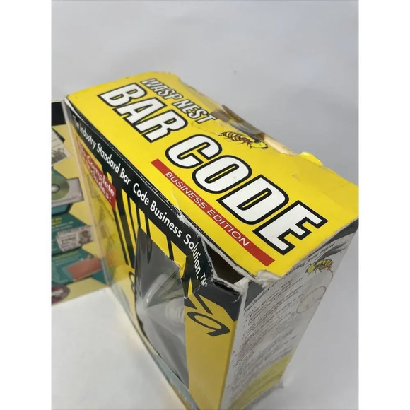 Wasp Nest Bar Code Suite Business Barcode Scan Label Track Windows Open Box - Picture 3 of 13